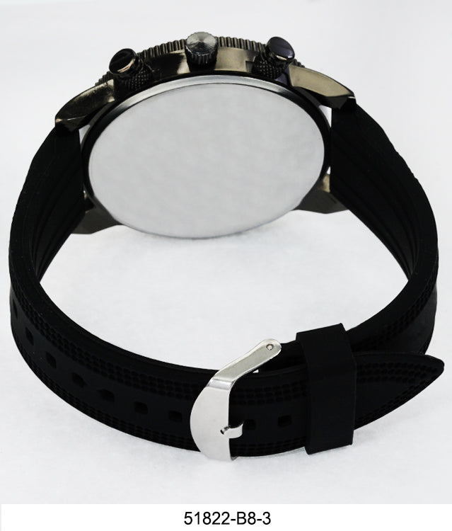 5182-B8 - Prepacked Silicon Band Watch