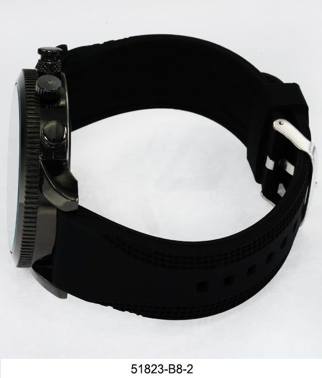 5182-B8 - Prepacked Silicon Band Watch