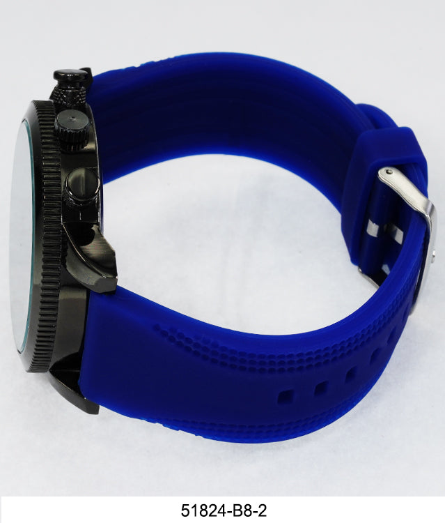 5182-B8 - Prepacked Silicon Band Watch