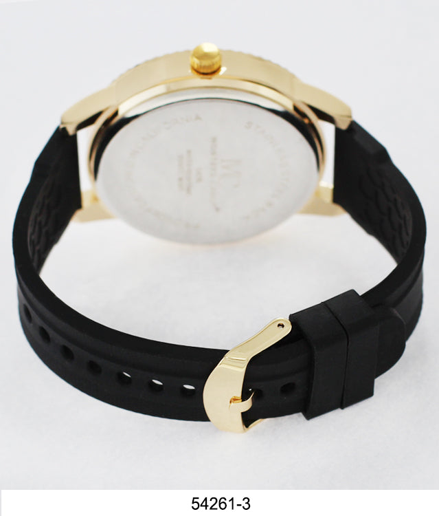 5426-Montres Carlo Silicone Band Watch