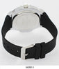 5428-Montres Carlo CZ Stone Case Watch With Silicone Band