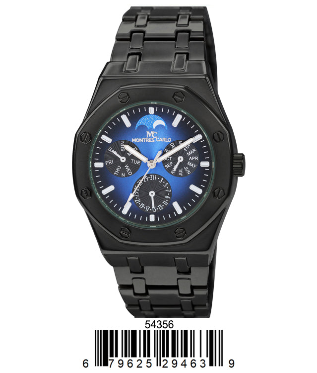 5435-Montres Carlo Metal Band Watch