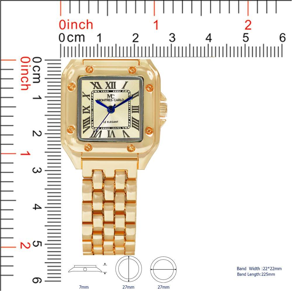 5438-Montres Carlo Bracelet Watch