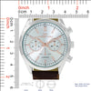 5530 - Montres Carlo Vegan Leather Band Watch