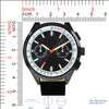 5536-B8-Gift Boxed Faux Leather Band Watch