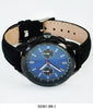 5536-B8-Gift Boxed Faux Leather Band Watch