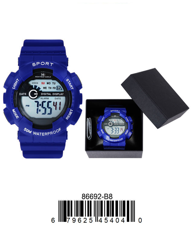 8669 - Digital Watch