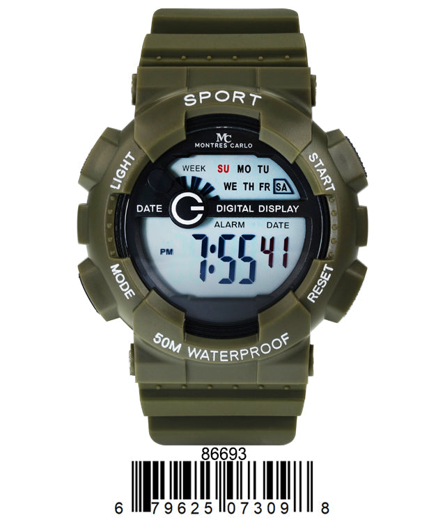 8669 - Digital Watch