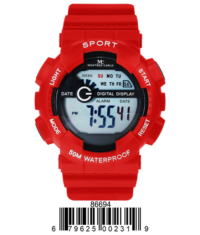 8669 - Digital Watch