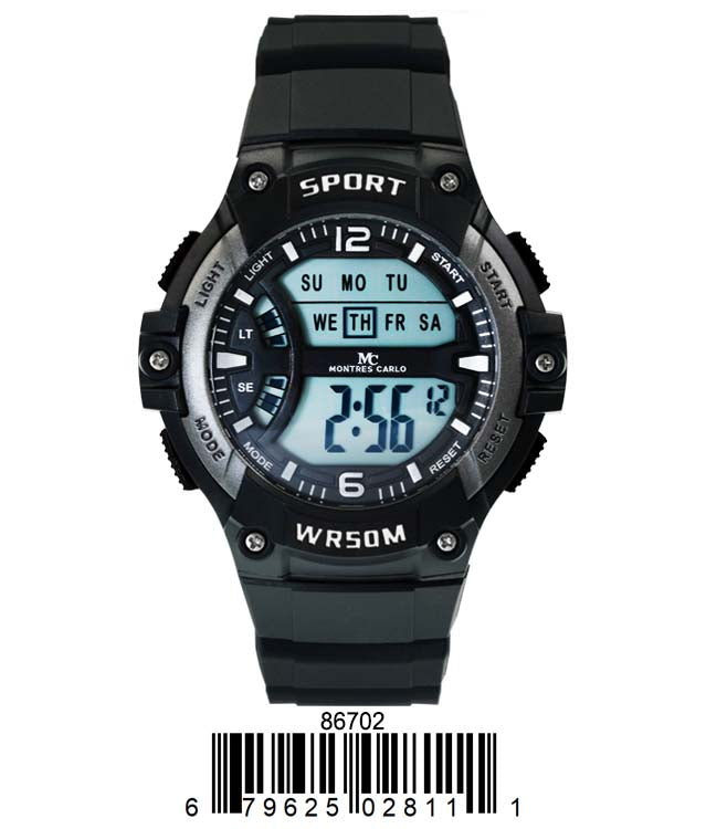 8670 - Digital Watch