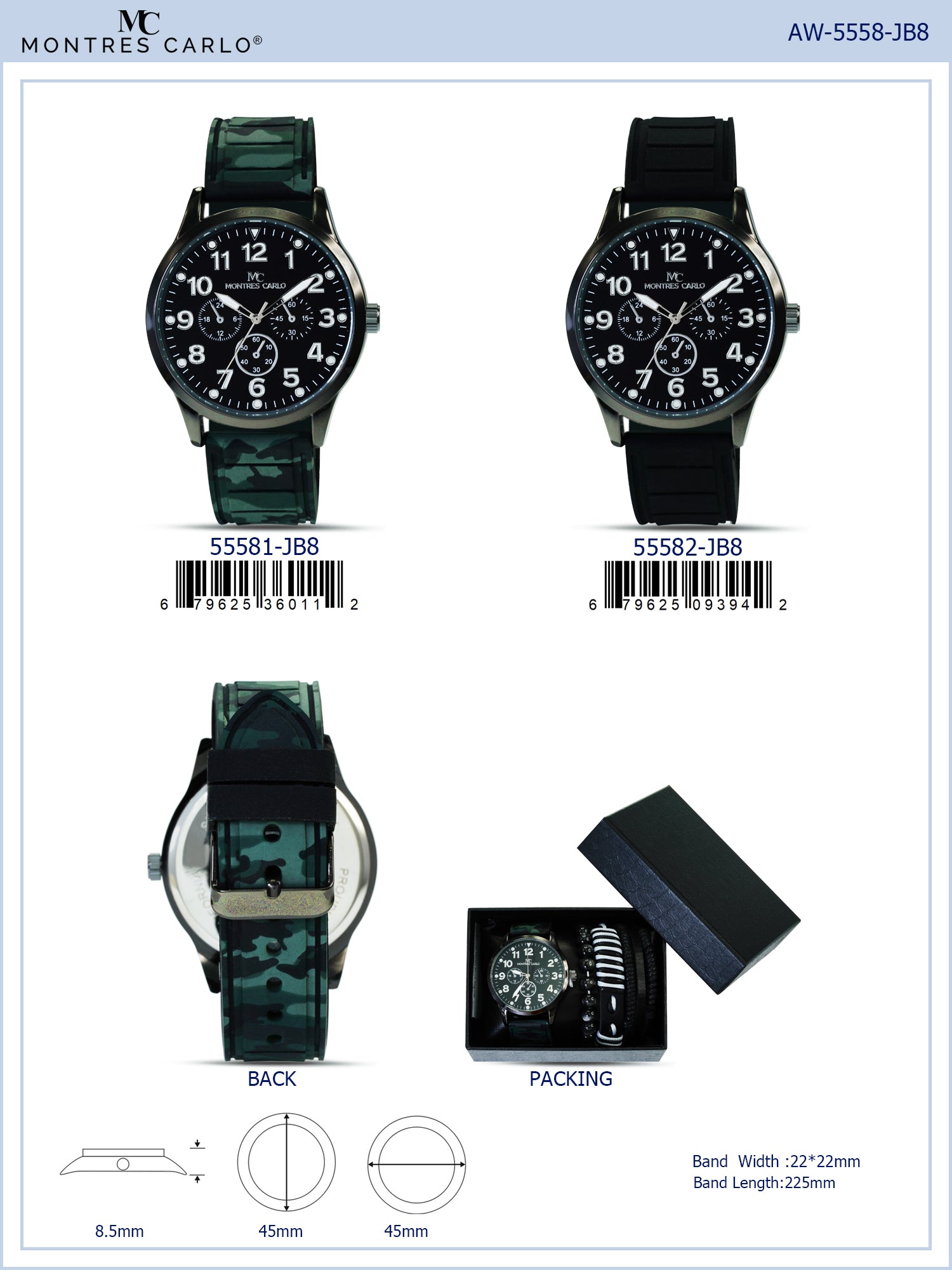 5558-JB8 - Watch Gift Box Collection