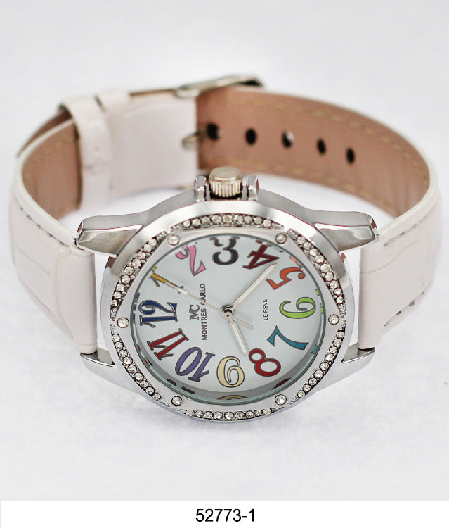 5277 - Vegan Leather Band Watch